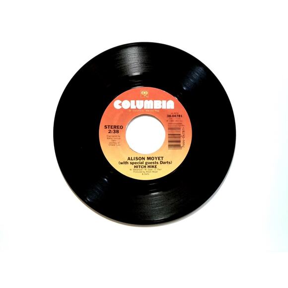 Alison Moyet Invisible - 1984 Columbia 45 7" Vinyl Record New Wave Synth-Pop - Picture 2 of 2